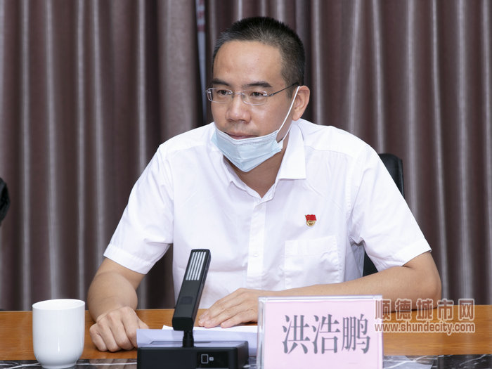 伦教党工委委员洪浩鹏讲话.jpg