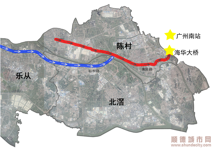 裕和路成为首条直接连通乐从、北滘、陈村的主干道路_副本.png