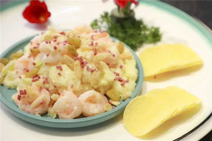 鲜虾炒豆浆.jpg