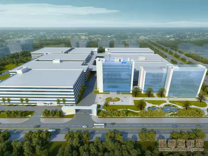 弘亚数控集团顺德高端家具装备智能制造基地项目效果图。.jpg
