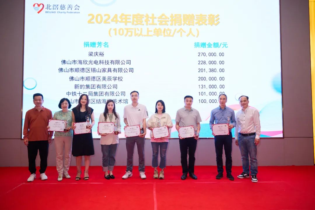 为年度捐赠10万及以上的爱心单位颁发荣誉证书.jpg