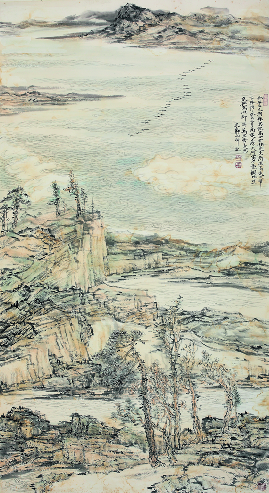 吴静山山水作品。.png