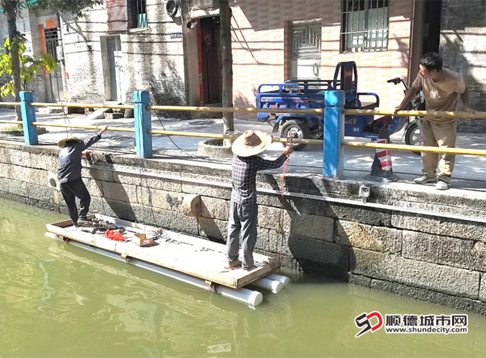 河涌保洁有专门的队伍负责。.jpg