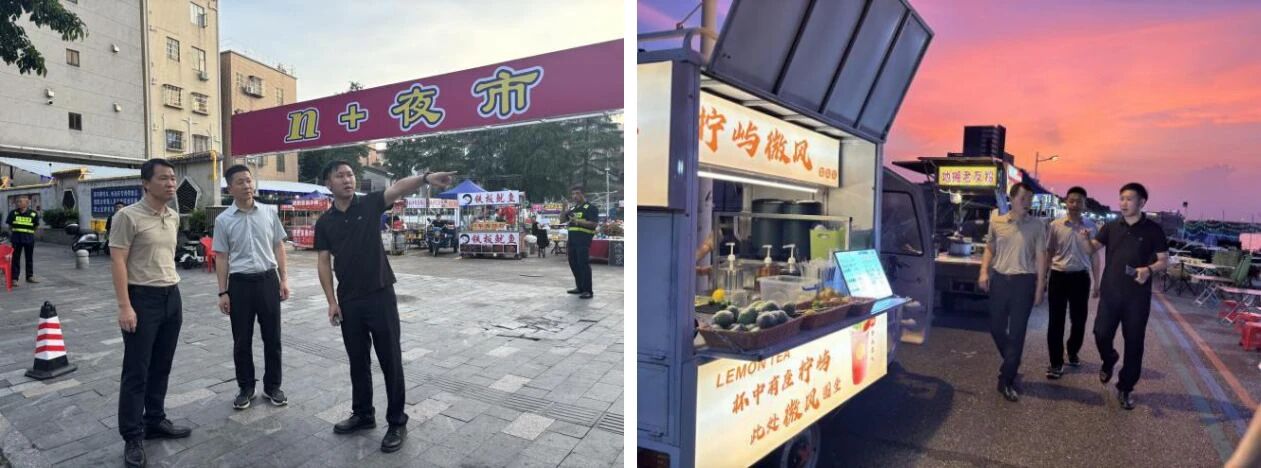 龙江镇纪委工作人员深入夜市开展监督.jpg